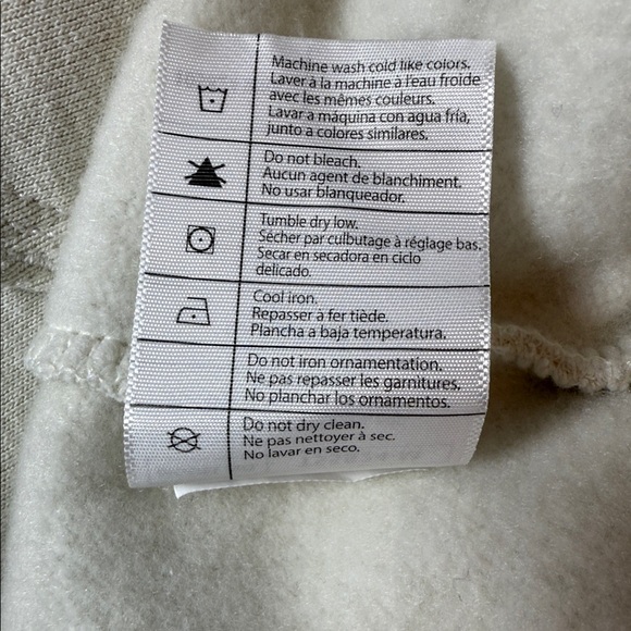 Carhartt Loose Fit Hoodie Light Sage Green Logo Sweatshirt Men XL Tall - Picture 10 of 10